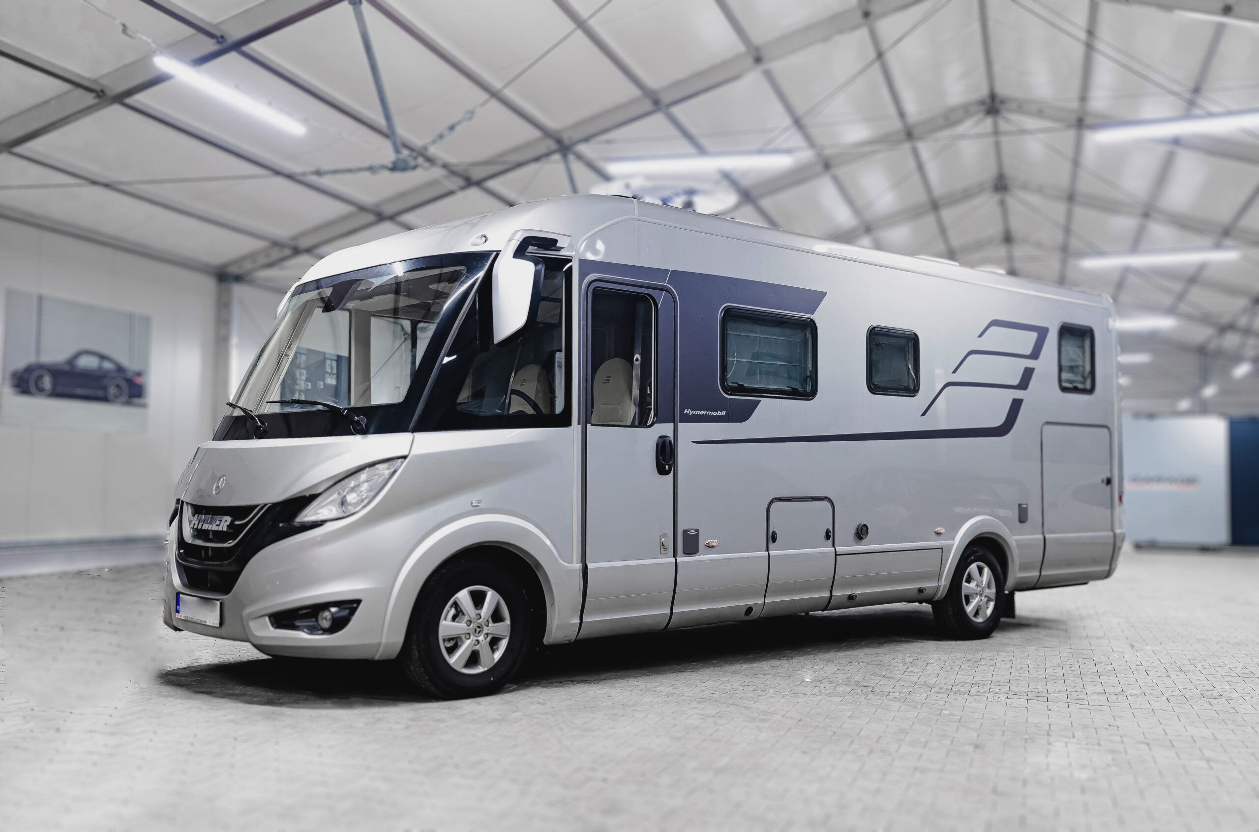 Tyverisikring for bobil, varebil og bil - Hymer