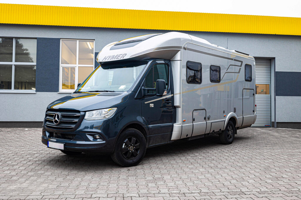 Mercedes Hymer - Montering av tyverisikring